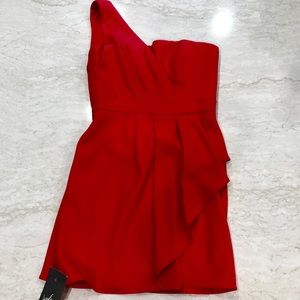 BCBG One-Shoulder Dress